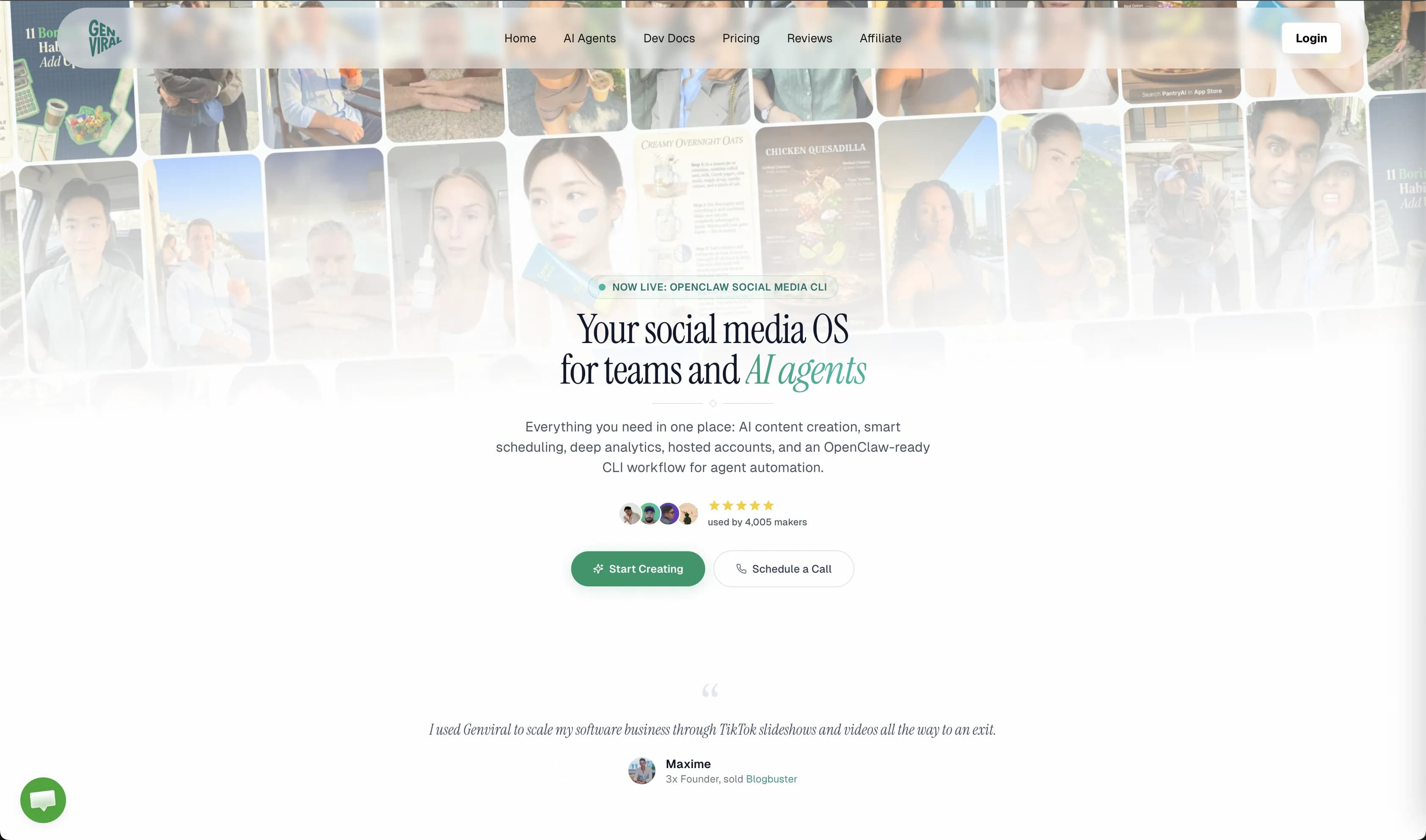 Genviral, built on AnotherWrapper